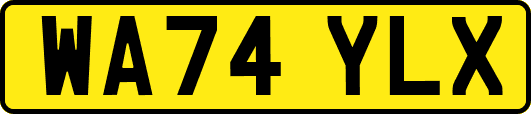 WA74YLX