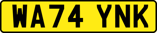 WA74YNK
