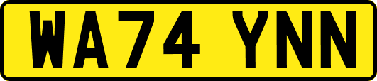 WA74YNN