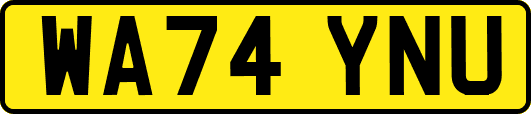 WA74YNU