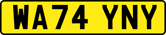 WA74YNY