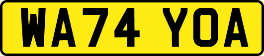 WA74YOA