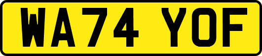 WA74YOF