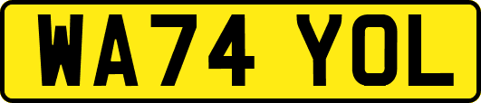 WA74YOL