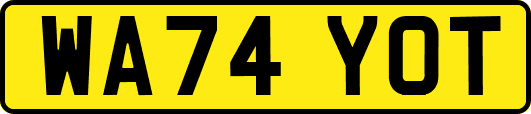 WA74YOT