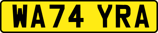 WA74YRA