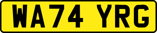 WA74YRG