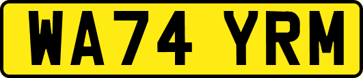 WA74YRM