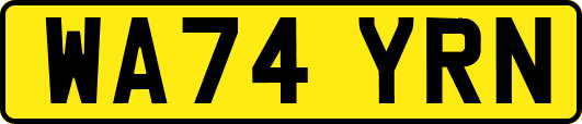 WA74YRN
