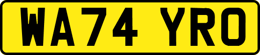 WA74YRO