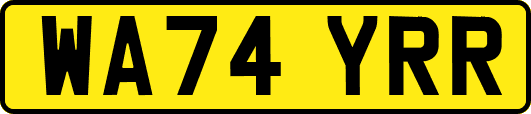 WA74YRR