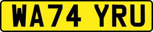 WA74YRU