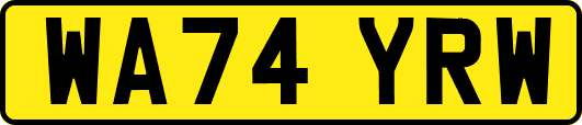 WA74YRW