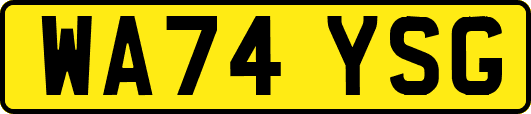 WA74YSG