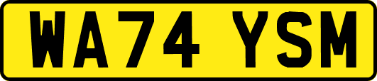 WA74YSM