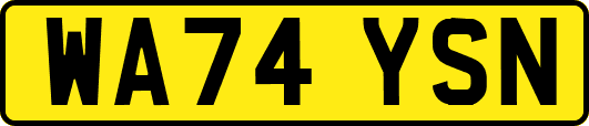 WA74YSN