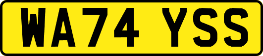 WA74YSS