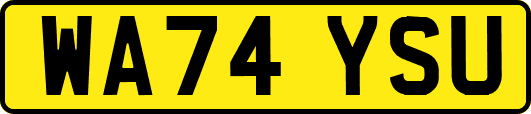 WA74YSU
