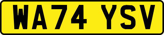 WA74YSV