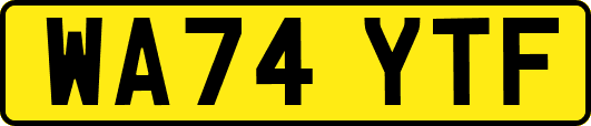 WA74YTF
