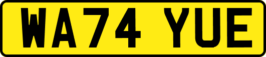 WA74YUE
