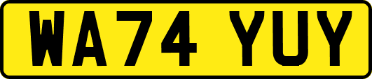 WA74YUY