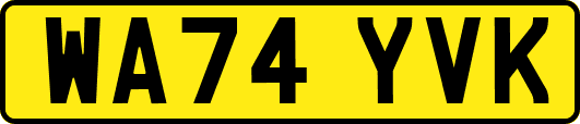 WA74YVK