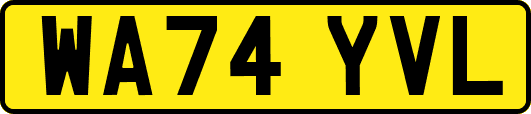 WA74YVL