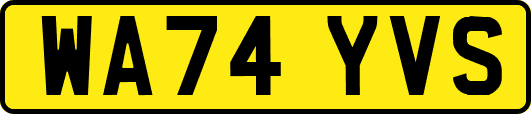 WA74YVS