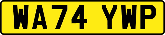 WA74YWP