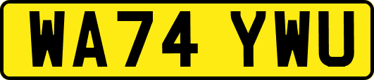 WA74YWU