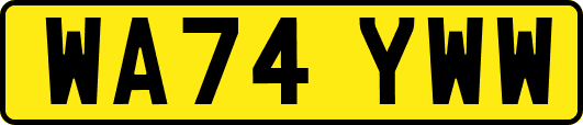 WA74YWW