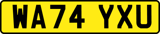 WA74YXU