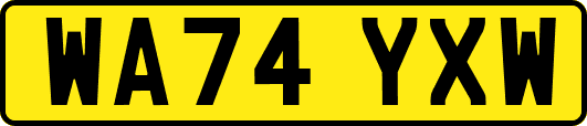 WA74YXW