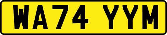 WA74YYM