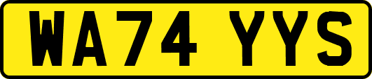 WA74YYS
