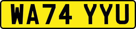 WA74YYU