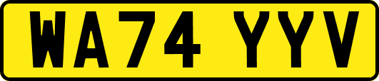 WA74YYV