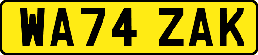 WA74ZAK