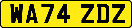 WA74ZDZ