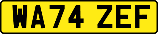 WA74ZEF