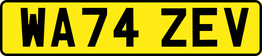 WA74ZEV