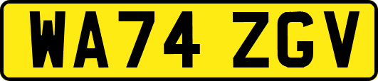 WA74ZGV