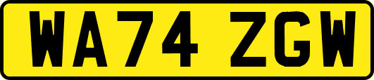 WA74ZGW