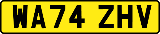 WA74ZHV