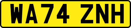 WA74ZNH