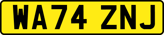 WA74ZNJ