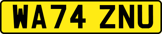 WA74ZNU