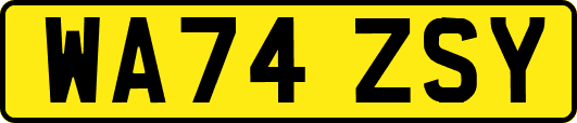 WA74ZSY
