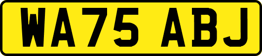 WA75ABJ